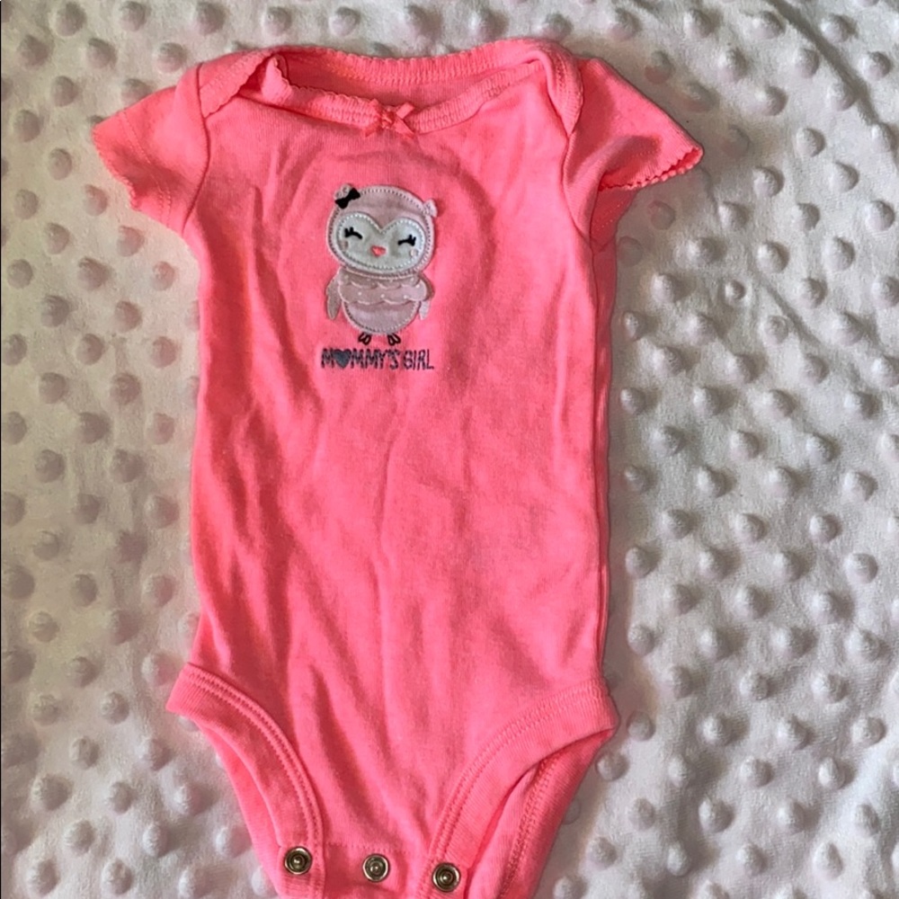 Hot pink onesie